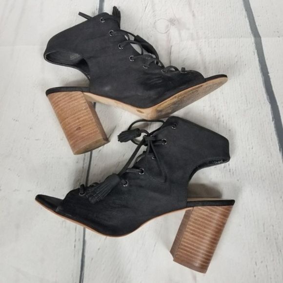 JESSICA SIMPSON JP-Tilory lace up block heels - Picture 3 of 8